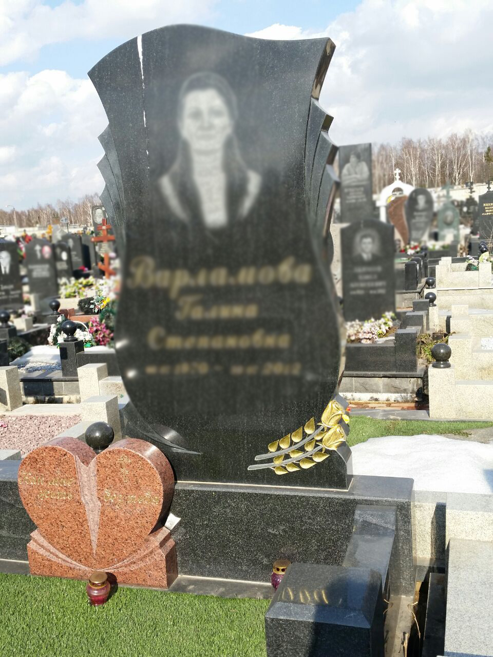 Памятники по выгодной цене на Черкизовском Северном кладбище